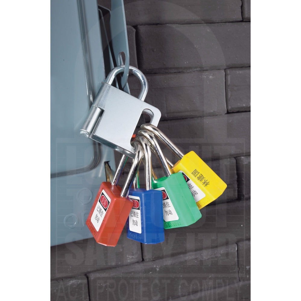 Heavy Duty Aluminium Lockout Hasp Long Shackle Heavy Duty Aluminium Lockout Hasp Long Shackle